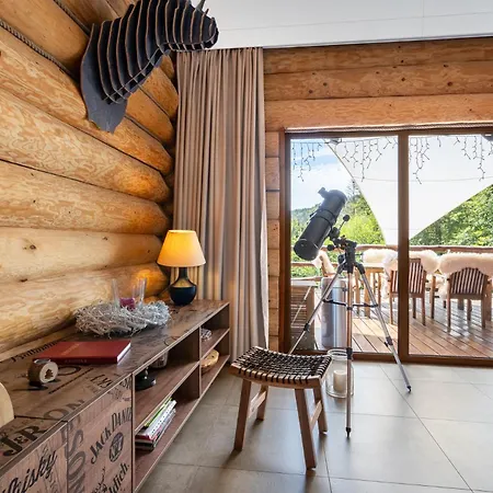 Chalet Piros - Sauna - Jacuzzi - Beautiful Scenery - Kids Playground - In The Forest Tale